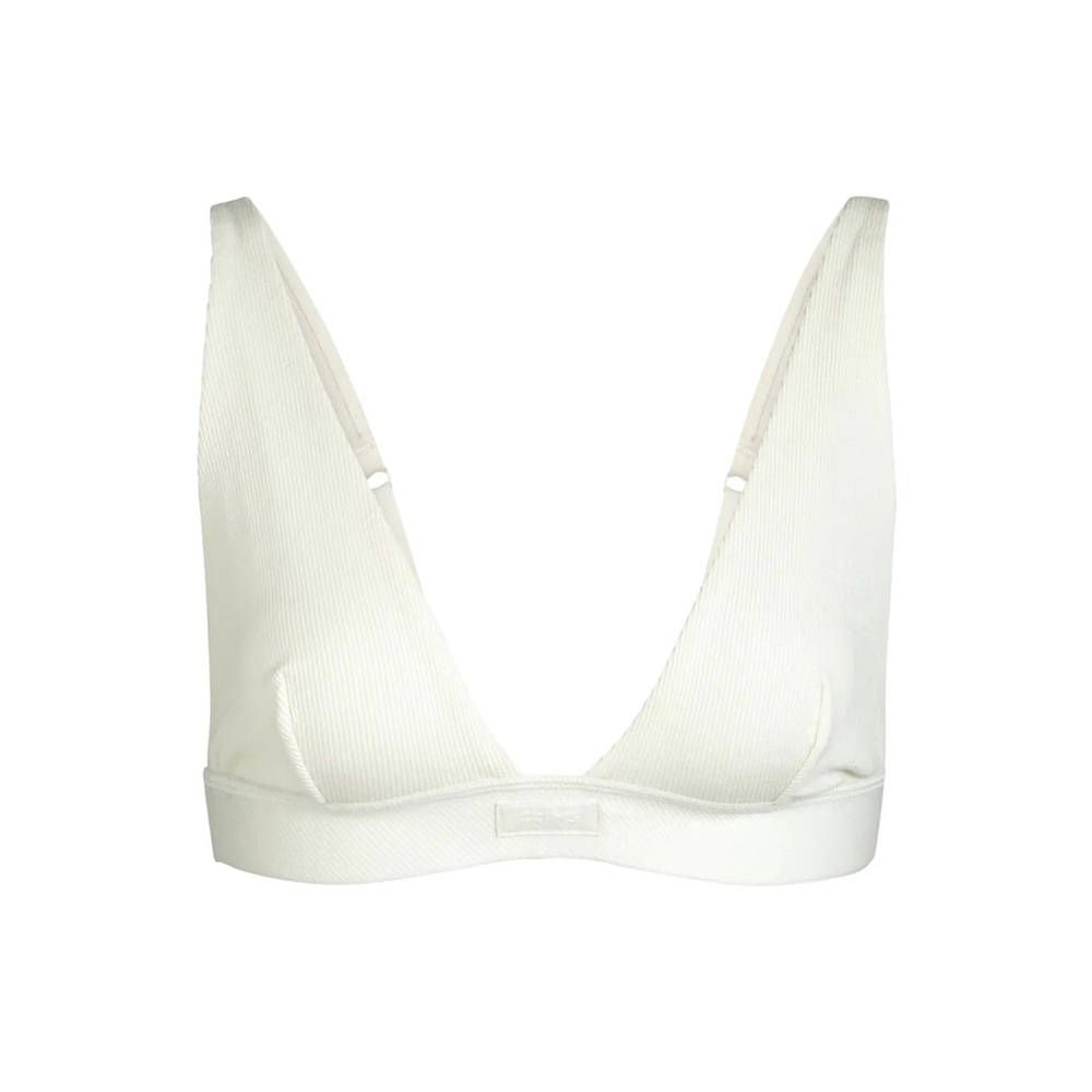 Skims Cotton Plunge Bralette